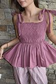 Paloma Bandeau Cami Indian Pink